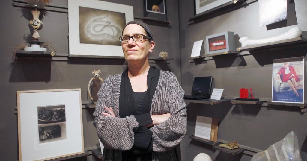Laurie Beth Clark in the Chazen Museum